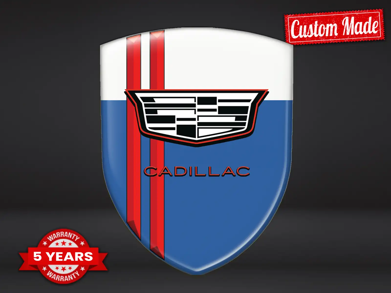 Cadillac Abzeichen Hochwertig Anpassbar Professionell